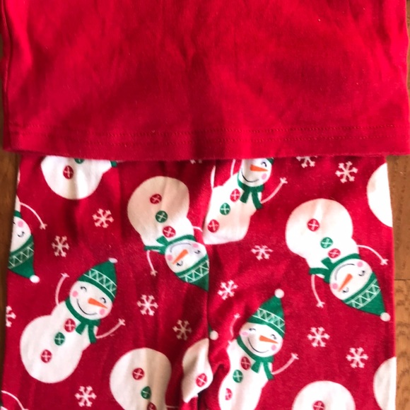 ⛄️ Gymboree Snowman Pajamas Size 3 ⛄️ - Picture 6 of 7